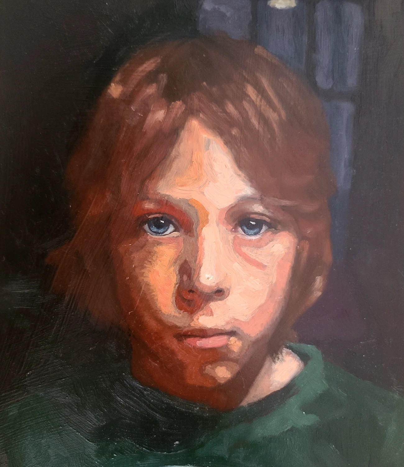 Young boy Liam at age 5 in 2013